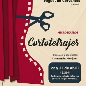 Teatro. “Cortotetrajes” de la compañía Miguel de Cervantes