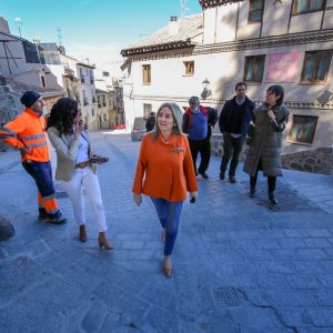 ilagros Tolón destaca la inversión de cerca de 40 millones de euros que ha recibido el Casco Histórico en los últimos 8 años