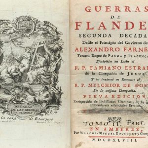 Museo del Ejército. Día del libro. Vitrina Alfa: GUERRAS DE FLANDES. 2ª DÉCADA. 1748, y otras obras