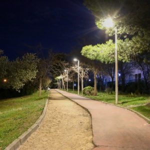 l Parque Lineal del Polígono suma nueva iluminación urbana con criterios de sostenibilidad y eficiencia energética