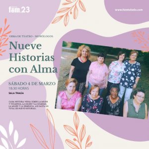 EM 23: OBRA DE TEATRO “NUEVE HISTORIAS CON ALMA”.