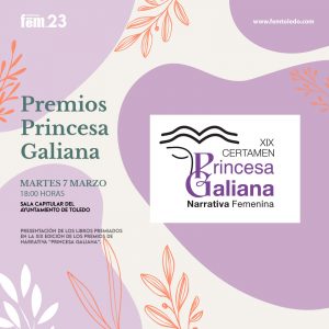 em 23: PREMIOS “PRINCESA GALIANA”.