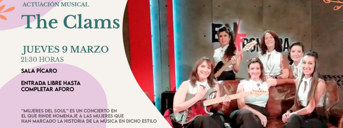 FEM 23: CONCIERTO THE CLAMS.