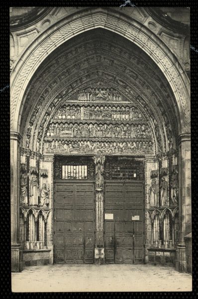 004_Toledo - Catedral - Puerta del Reloj = Tolède - Porte de l'Horloge