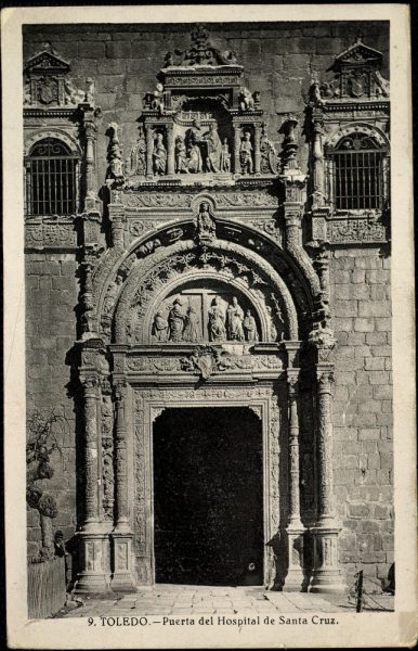 009_Toledo - Puerta del Hospital de Santa Cruz