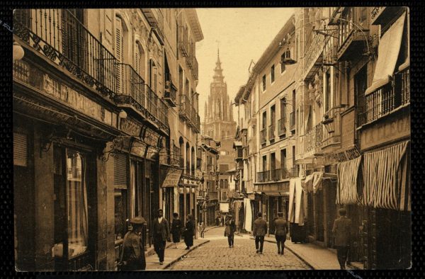 023_Toledo - Calle del Comercio = Tolède - Rue du Commerce