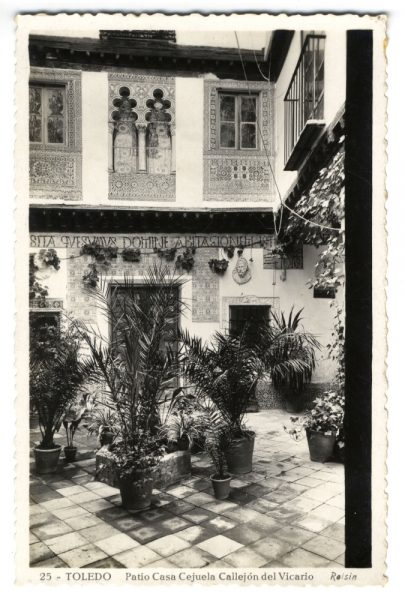 025_Toledo - Patio Casa Cejuela Callejón del Vicario