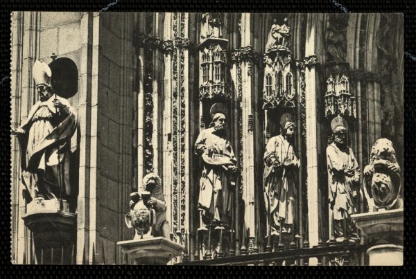 079_Toledo - Catedral - Detalle de la Puerta de los Leones = Toléde - Cathédrale - Détail de la Porte des Lions