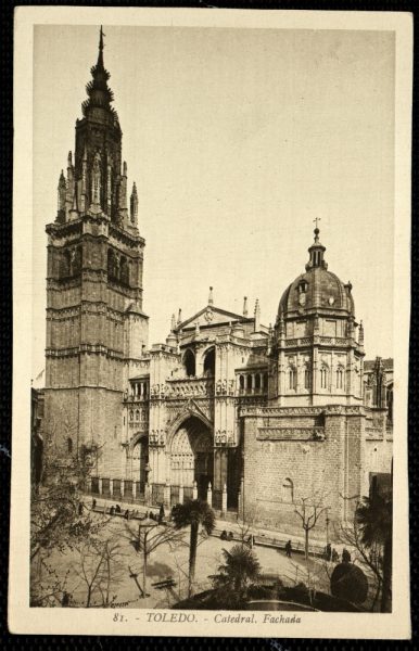 081_Toledo - Catedral. Fachada
