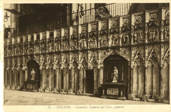 087_Toledo - Catedral. Lateral del Coro, exterior