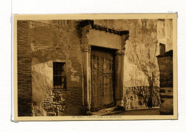 122_Toledo - Puerta de entrada a la Casa del Greco