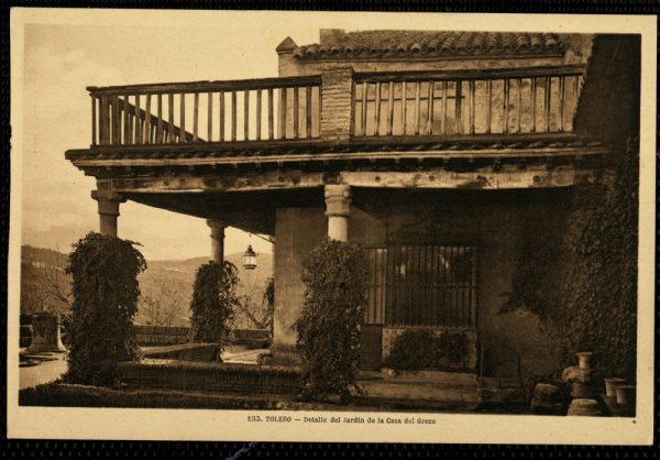 135_Toledo - Detalle del Jardín de la Casa del Greco