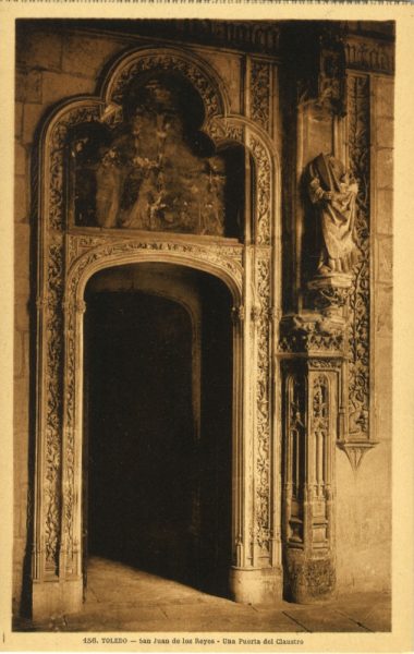 156_Toledo - San Juan de los Reyes - Una Puerta del Claustro
