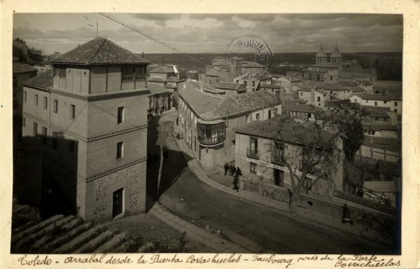 22 - Toledo - Arrabal desde la Puerta Covachuelas