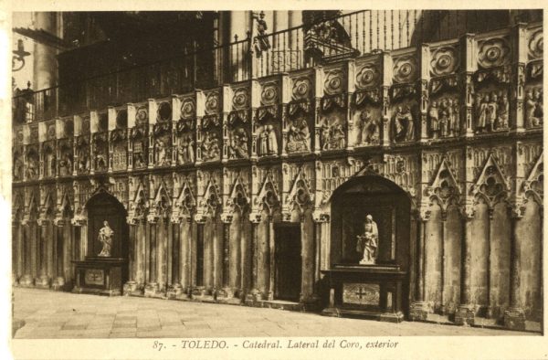 22 - Toledo - Catedral. Lateral del Coro, exterior