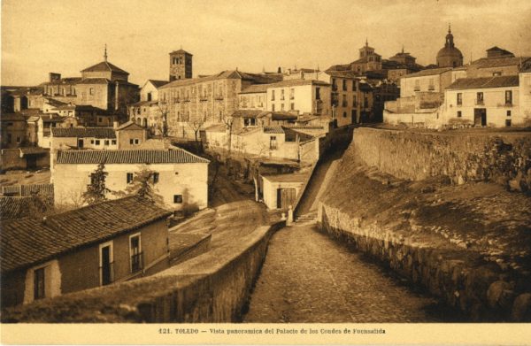 23 - Toledo - Vista panorámica del palacio de los condes de Fuensalida