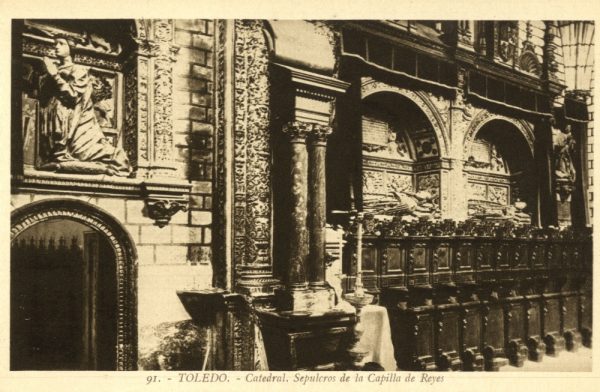 25 - Toledo - Catedral. Sepulcros de la Capilla de Reyes