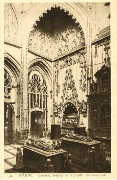 26 - Toledo - Catedral. Interior de la Capilla del Condestable