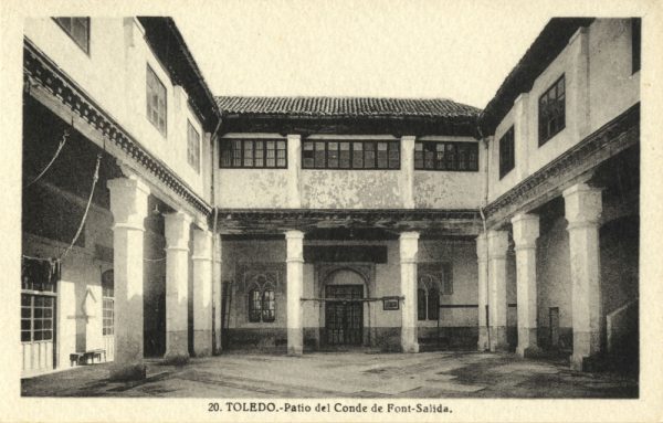 53 - Toledo - Patio del Conde de Font-Salida (Palacio de Fuensalida)