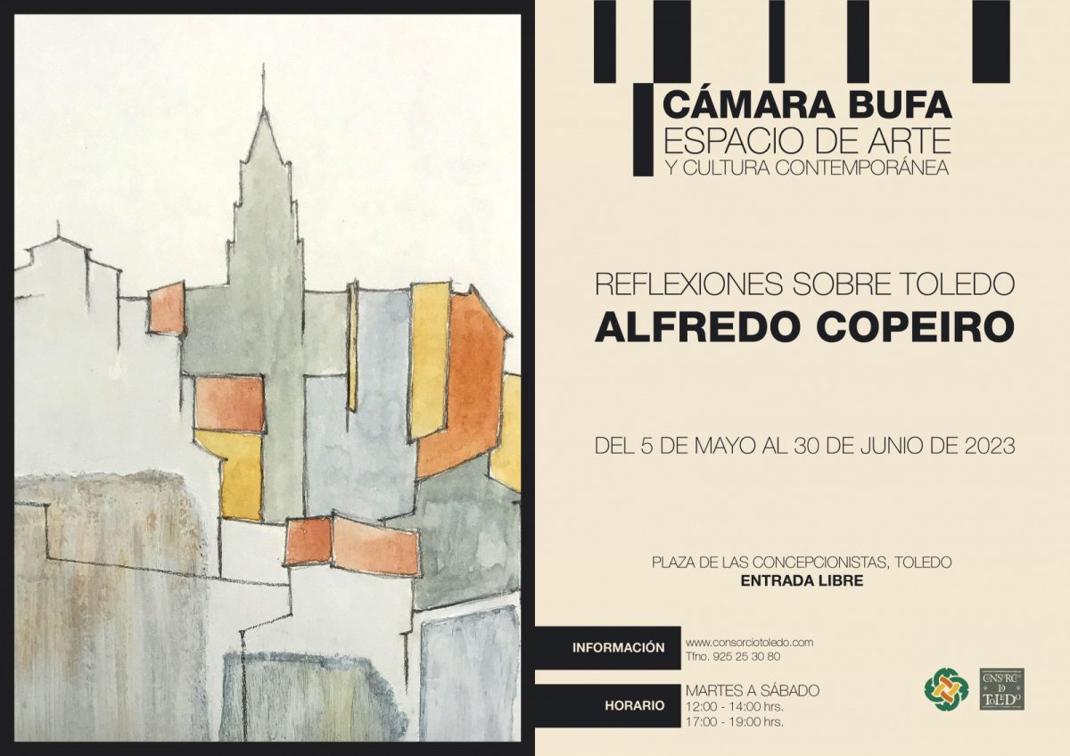 https://www.toledo.es/wp-content/uploads/2023/04/alfredo-copeiro-rst-1200x848.jpg. Exposición “Reflexiones sobre Toledo” de Alfredo Copeiro