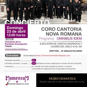 Concierto del Coro Cantoria Nova Romana