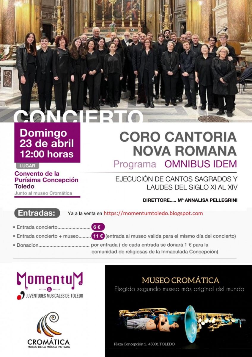 https://www.toledo.es/wp-content/uploads/2023/04/cartel-pre-848x1200.jpg. Concierto del Coro Cantoria Nova Romana