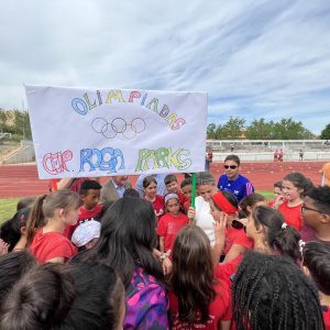 a pista de atletismo acoge las IV Olimpiadas Escolares Inclusivas del Polígono, con más de 1.000 participantes del barrio