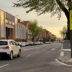 l Ayuntamiento instala radares pedagógicos en el barrio del Polígono, petición vecinal para educar a la ciudadanía