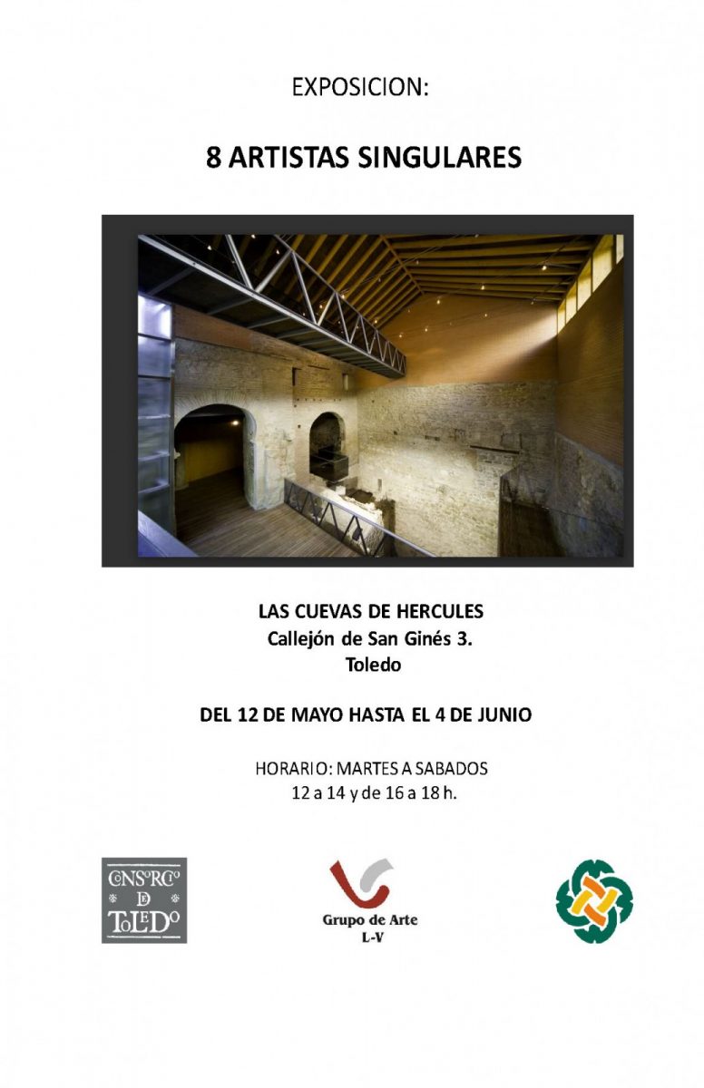 https://www.toledo.es/wp-content/uploads/2023/05/cartel-las-cuevas-de-hercules-776x1200.jpg. Exposición “8 Artistas Singulares”