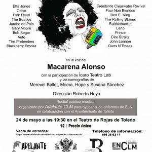 Teatro de Rojas. Verso Rock en la voz de Macarena Alonso