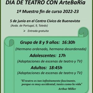 Día de Teatro con ArteBaRia