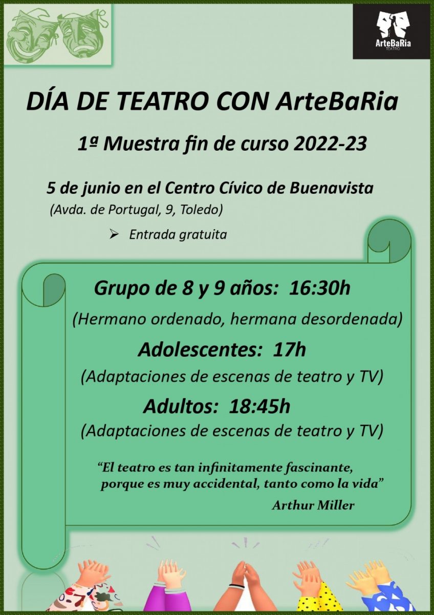 https://www.toledo.es/wp-content/uploads/2023/05/dia-de-teatro-con-artebaria1-848x1200.jpg. Día de Teatro con ArteBaRia
