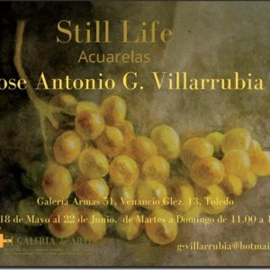 Exposición “Still Life”, acuarelas de José Antonio G. Villarrubia