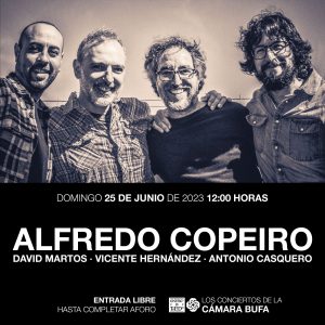 Concierto de Alfredo Copeiro en la Cámara Bufa.