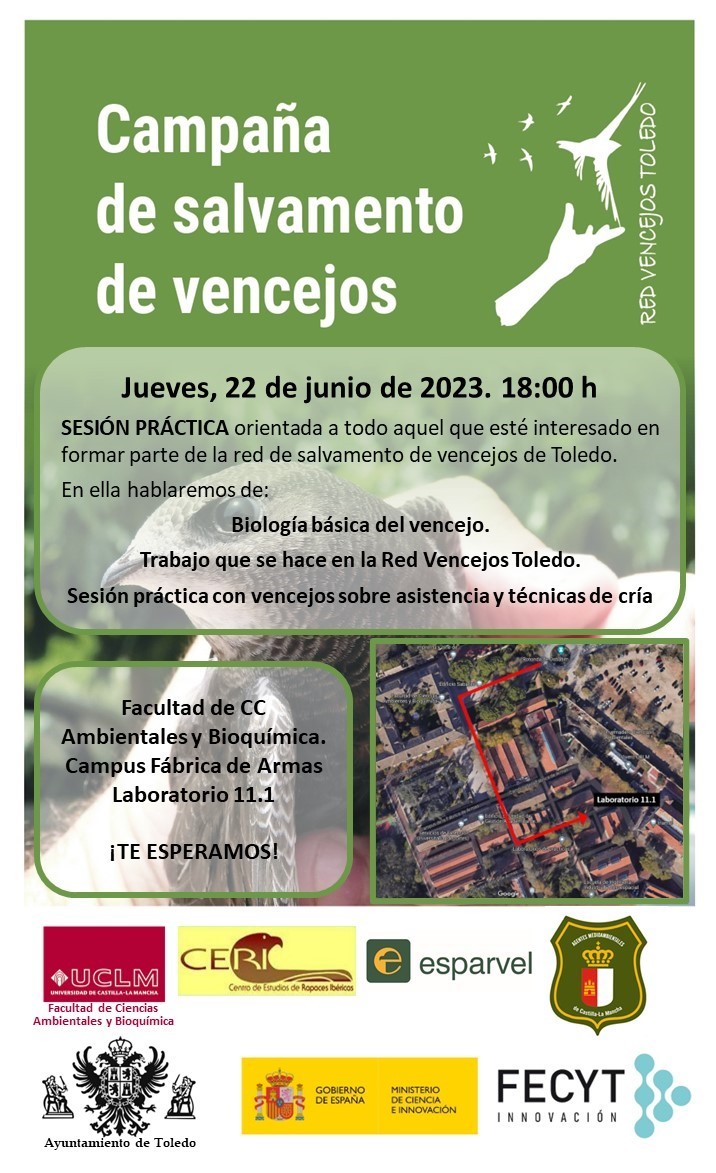 https://www.toledo.es/wp-content/uploads/2023/06/cartel_jornada_vencejos_campus-1.jpg. Sesión práctica