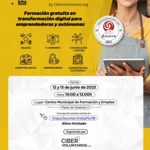 Taller de la Escuela Toledana de Igualdad, “Taller de comercio electrónico para emprendedoras y autónomas”.