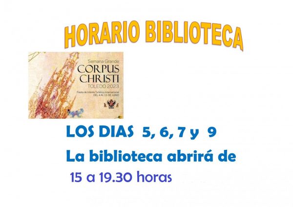Horario Corpus