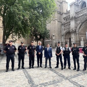 oledo se acoge al proyecto de Comisarías Europeas y recibe a dos agentes de la Policía Nacional francesa