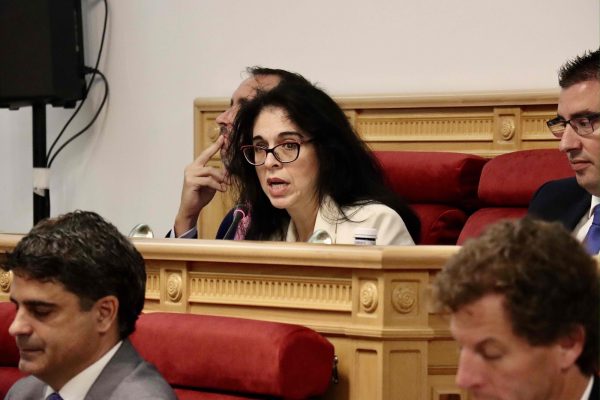 Marisol Illescas interviene en el pleno municipal.27-07-23