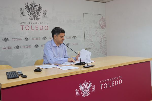Juanjo Alcalde rueda de prensa junta de gobierno local 2.03-08-23