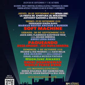 Círculo del Arte. Moonjune Festival Toledo 2023