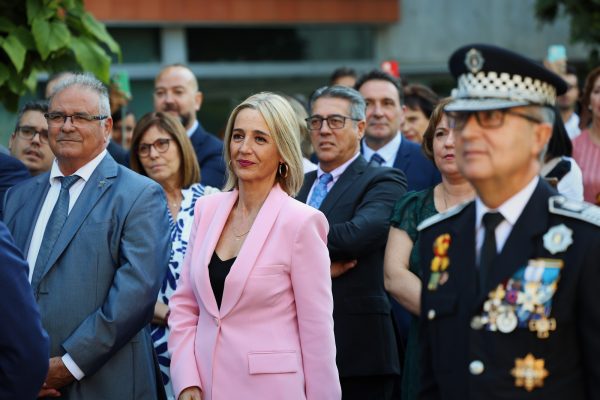 Inés Cañizares en la entrega de Diplomas del XXXV Curso Selectivo de Formación Inicial Policía Local 5.29-09-23