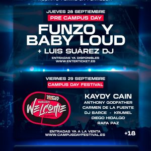 Festival CAMPUS DAY “II EDICION WELCOME”