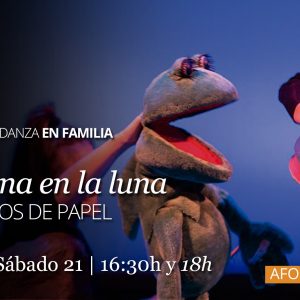 Teatro de Rojas. Ciclo Danza y Teatro en Familia, “Una rana en la Luna”
