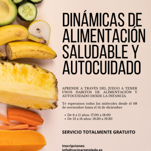 INÁMICAS DE ALIMENTACIÓN SALUDABLE Y AUTOCUIDADO.