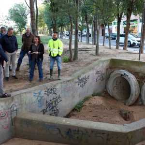 elázquez se compromete a solucionar la canalización del Arroyo de Azucaica en su tramo urbano