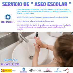 ERVICIO DE “ASEO ESCOLAR”.