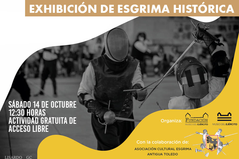 https://www.toledo.es/wp-content/uploads/2023/10/banner-esgrima.jpg. Museo del Ejército. Exhibición de Esgrima Histórica
