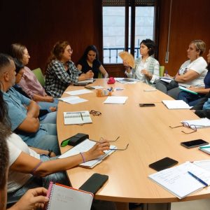 l concejal Daniel Morcillo preside la primera reunión de la Mesa de Éxito Educativo del Casco