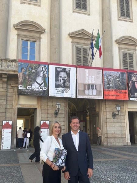 Presentación Expo El Greco en Milán.10-10-23